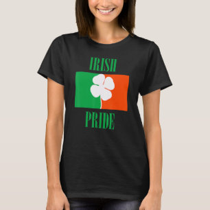 Camiseta Bandeira irlandesa Orgulho Irlandês - Dia de São P