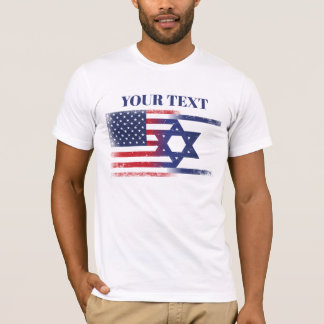 Camiseta Bandeira Israel América