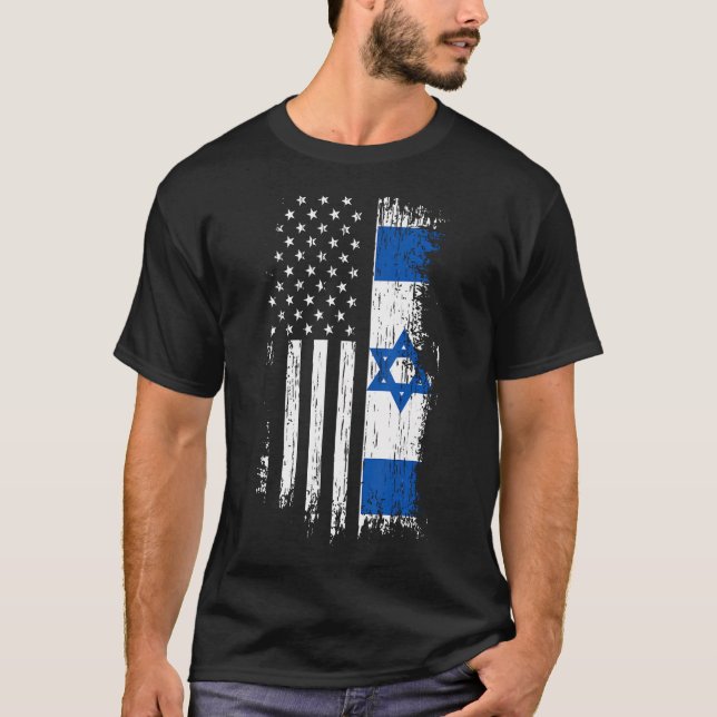 Camiseta Bandeira Israelense (Frente)