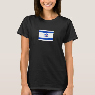 Camiseta Bandeira israelense & Coração - Israel fãs de viag
