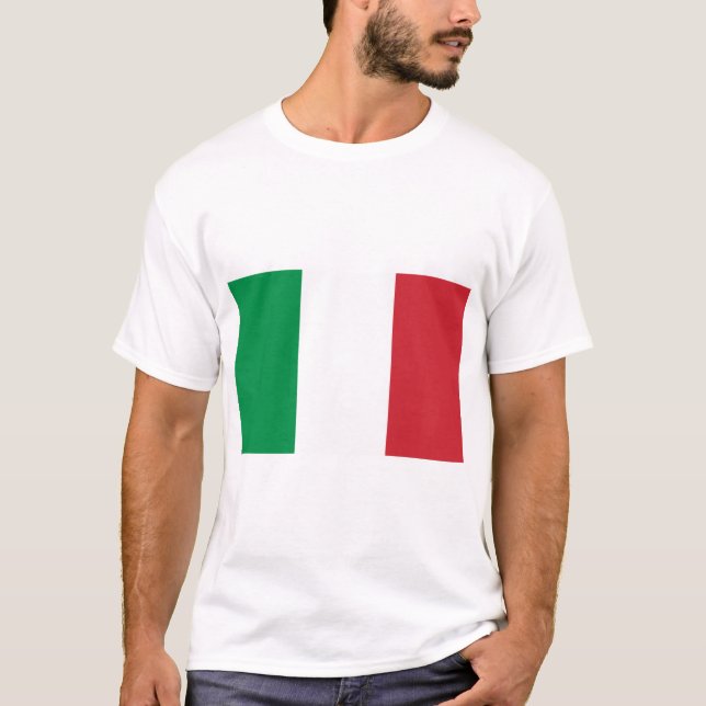 Camiseta Bandeira Itália (Frente)
