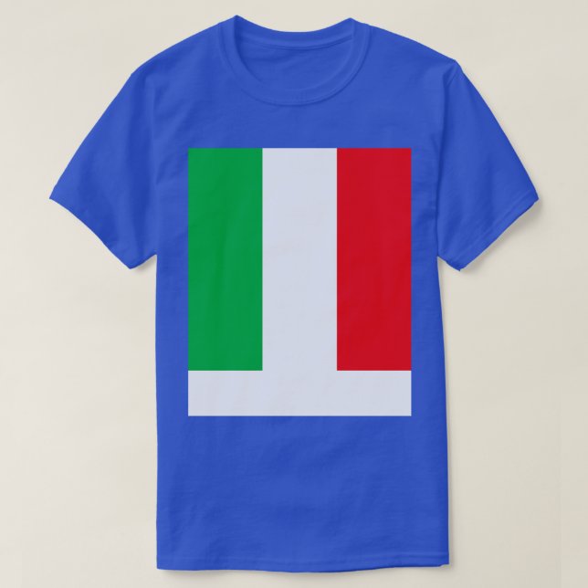 Camiseta Bandeira Itália (Frente do Design)