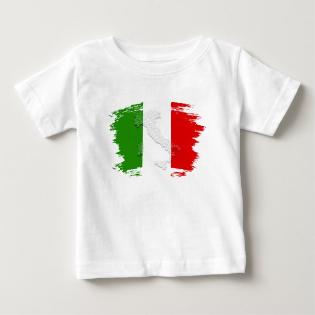 Camiseta Bandeira italiana (Frente)