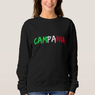 Camiseta Bandeira Italiana Da Região Da Campânia