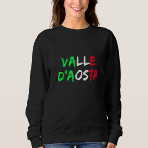Camiseta Bandeira Italiana Do Valle D'aosta (Itália)