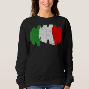 Camiseta Bandeira Italiana Estilo Italiano Gráfico C