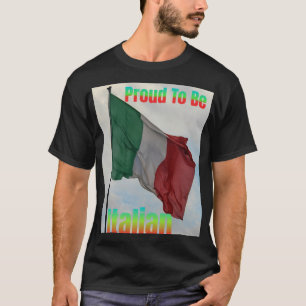 Camiseta Bandeira Italiana Ortoada