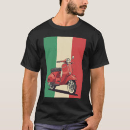 Camiseta Bandeira italiana Vespa