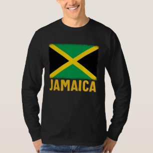 Camiseta bandeira jamaicana