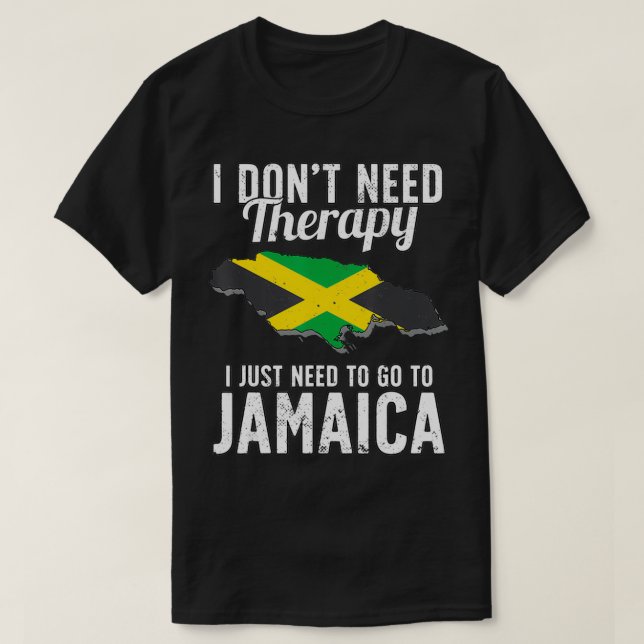 Camiseta Bandeira jamaicana I Jamaica Bandeira I Vacinação  (Frente do Design)