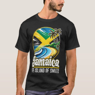 Camiseta Bandeira jamaicana País Nacionalidade I Ama Jamaic