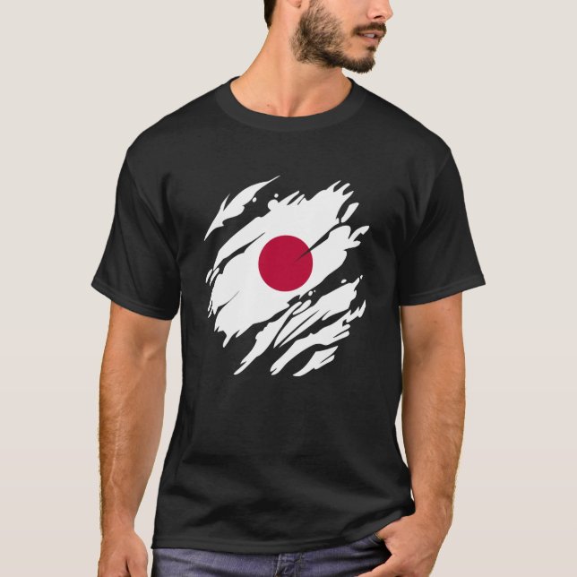 Camiseta Bandeira japonesa (Frente)