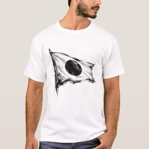 Camiseta Bandeira Japonesa