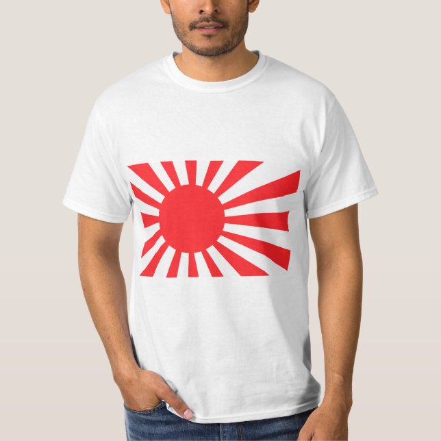 Camiseta Bandeira japonesa do marinho (Frente)