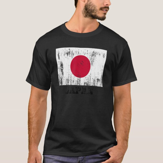 Camiseta Bandeira Japonesa Sinalizador Orgulho Japonês (Frente)