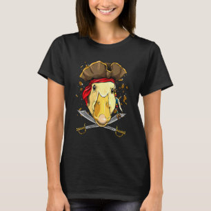 Camiseta Bandeira Jolly Roger do Pato Pirata Náutico