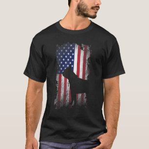 Camiseta Bandeira Legal americana Patriótica Terriers de Bo