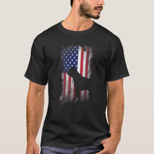 Camiseta Bandeira Legal americana Patriótica Terriers de Bo
