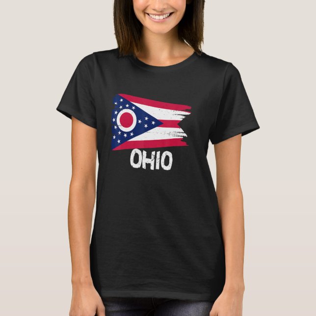 Camiseta Bandeira Legal de Ohio (Frente)