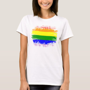 Camiseta bandeira LGBT