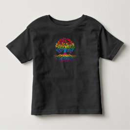 Camiseta Bandeira LGBT Arco-íris Vida Arbórea Orgulho Gay 