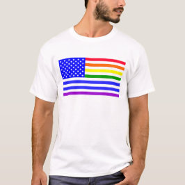 Camiseta Bandeira LGBT EUA