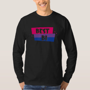 Camiseta Bandeira Lgbtq Do Melhor Orgulho Bissexual Bi Stri