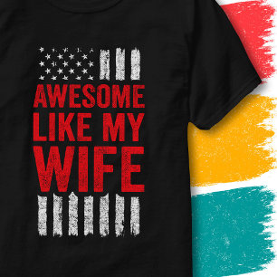 Camiseta Bandeira Listras Estrelas Citação Incrível Como Mi