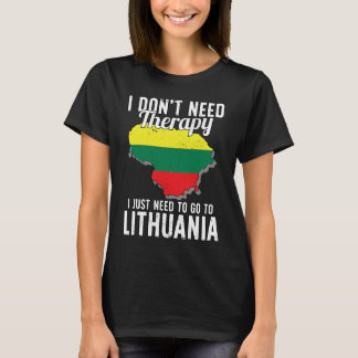Camiseta Bandeira Lituana I Bandeira da Lituânia I Férias I