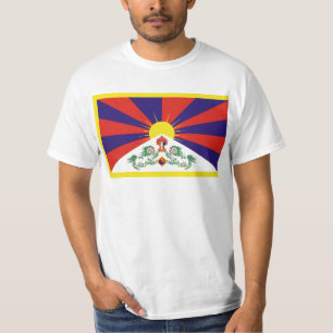 Camiseta Bandeira livre de Tibet