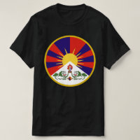 Bandeira Livre do Tibete - Budismo Tibetano budist