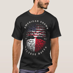 Camiseta Bandeira Maltesa Americana Roots Malta