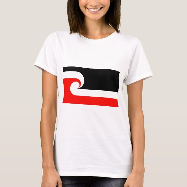 Camiseta Bandeira Maori (Frente)