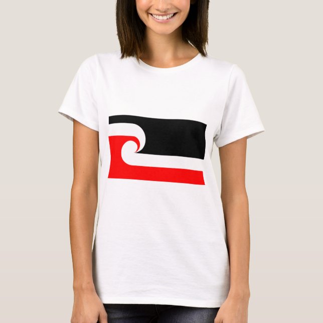 Camiseta Bandeira maori (Frente)