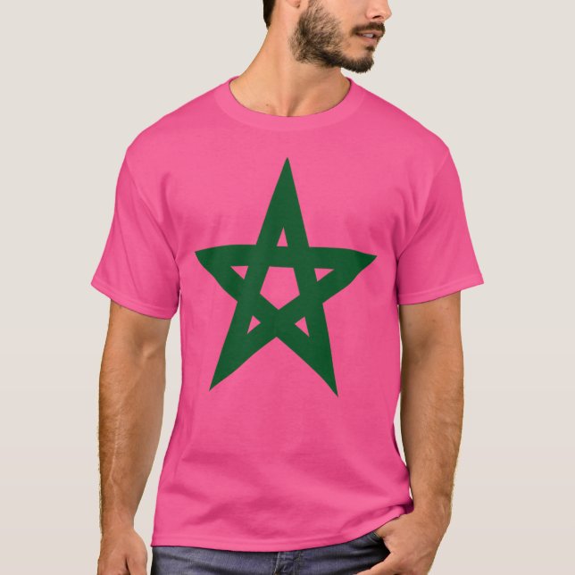 Camiseta Bandeira Marrocos (Frente)