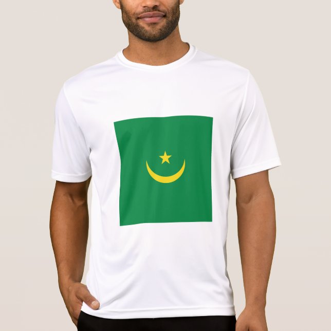 Camiseta Bandeira mauritana (Frente)