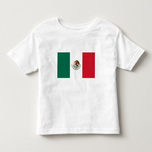 Camiseta Bandeira mexicana (Frente)
