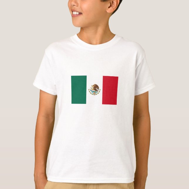 Camiseta Bandeira mexicana (Frente)