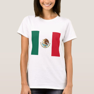Camiseta Bandeira mexicana