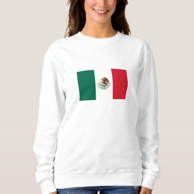 Camiseta Bandeira mexicana (Frente)