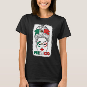 Camiseta bandeira mexicana 16 de setembro Dia da Independên