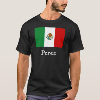 Camiseta Bandeira mexicana de Pérez
