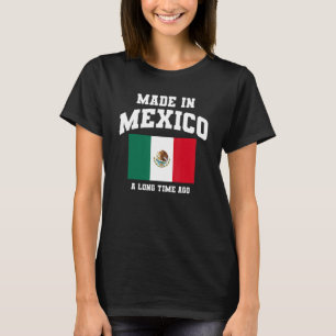 Camiseta Bandeira Mexicana Feita No México Há Muito Tempo