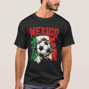 Camiseta bandeira mexicana futebol méxico orgulho futbol fa