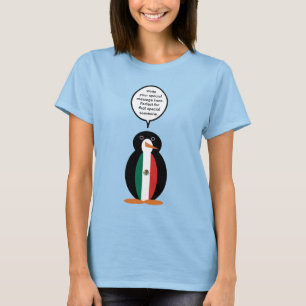 Camiseta Bandeira Mexicana Sra. Pinguim Feminino