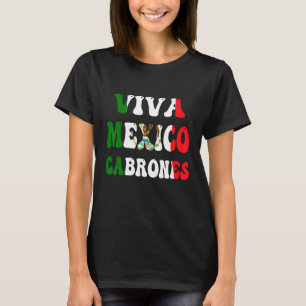 Camiseta Bandeira Mexicana Viva México Orgulho Dia da Indep