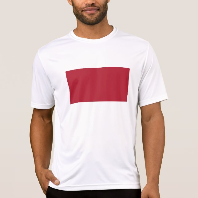 Camiseta bandeira Mônaco (Frente)