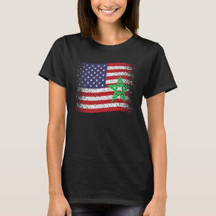 Camiseta Bandeira Morrocan nos Estados Unidos