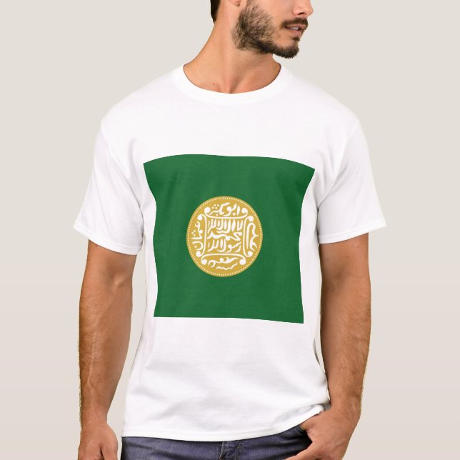 Camiseta Bandeira Muçulmana Rohingya (Frente)