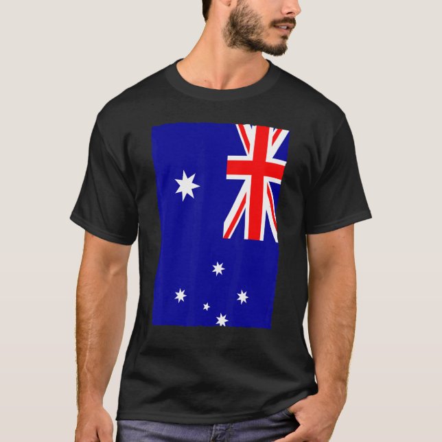 Camiseta Bandeira Nacional Australiana (Frente)